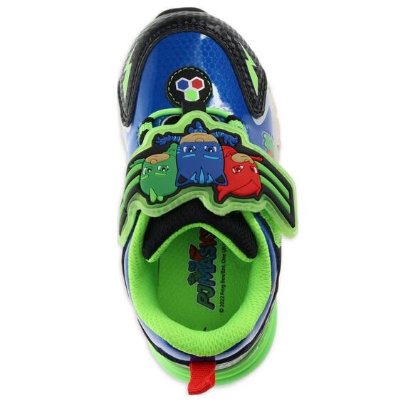 Bundle Boys PjMasks Light-Up Sneakers Sz 8 & Boys And1 Slider Sandals Sz 7/8 New - Picture 6 of 12